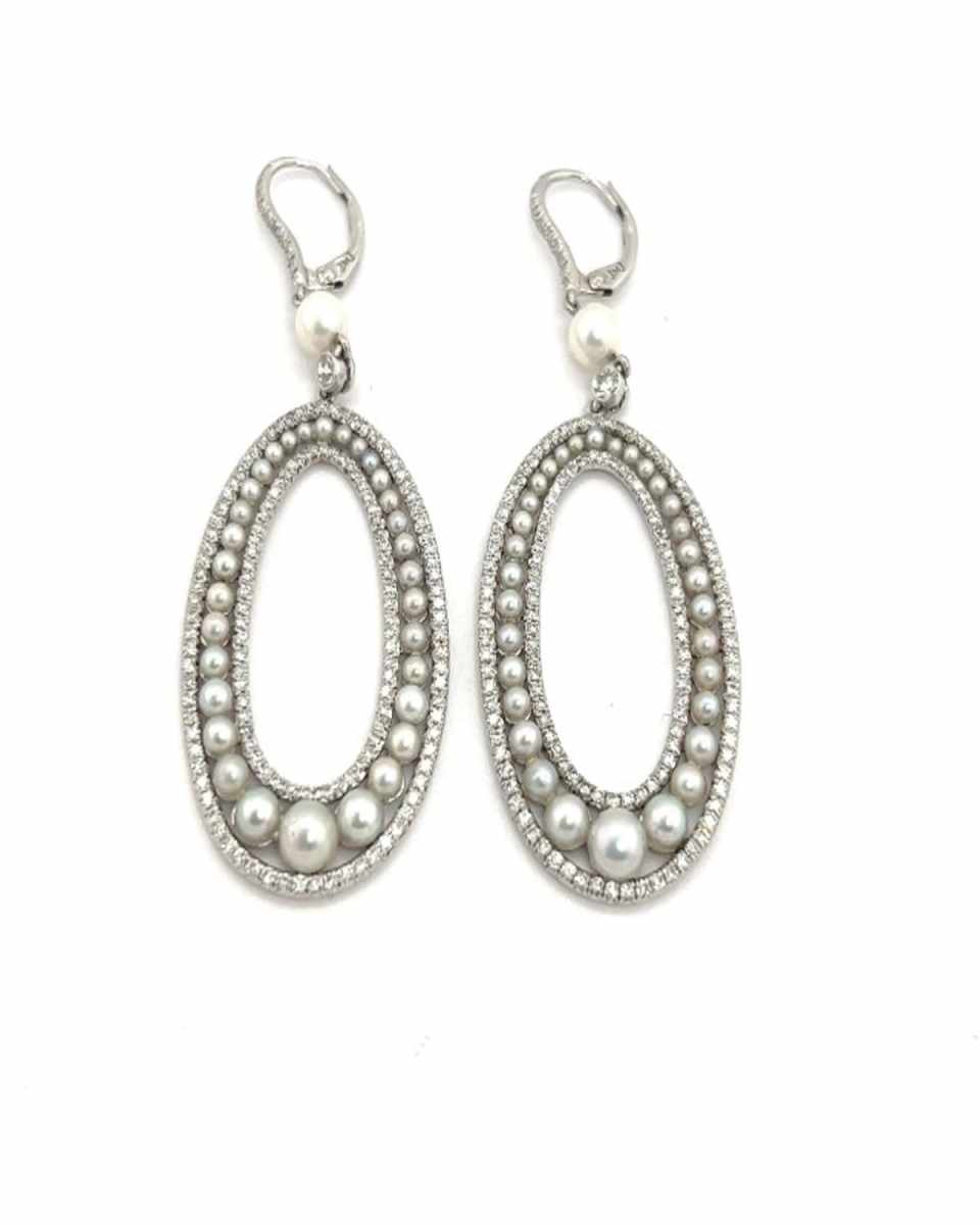 PLAT OVAL DROP EAR W DIA 1.7